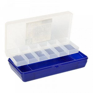 "Тривол" Коробка для мелочей №5 пластик 21 x 11 x 5 см прозрачный