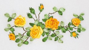Набор для вышивания "PANNA" C-1089 "Желтые розы" 33.5 х 20 см