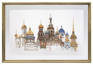 Набор для вышивания "Thea Gouverneur" 430А "Санкт-Петербург" 79 х 50 см