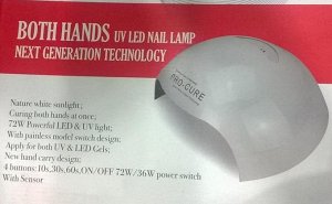Лампа Уникальный и стильный дизайн (лампа на 2 руки) 
новая технология дневного света ( длина волны 405 нм.) 
высокая теплопроводность корпуса (железная основа для глистерного кремния) 
дополнительная