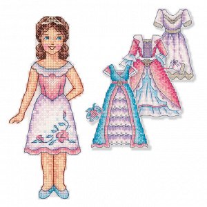 Набор для вышивания "PANNA" IG-7169 "Принцесса" 5.5 х 13.5 см