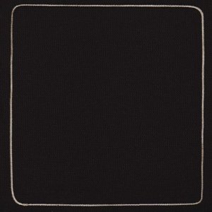 Набор заплаток для верхней одежды, клеевые, лист 10 x 18 см, 10 шт, цвет чёрный