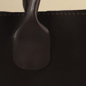 Ручки для сумки, пара, 44 ? 1 см, цвет коричневый