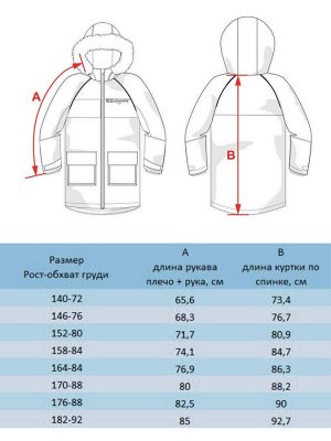 Парка. Цвет: Темно-зеленый