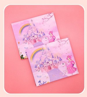 Адвент календарь с украшениями Принцесса, браслет детский, набор для девочек для создания украшений, бижутерия