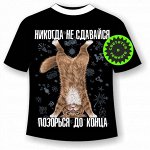 Футболка Никогда не сдавайся позорься до конца