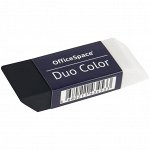 Ластик OfficeSpace &quot;&quot;Duo Color&quot;&quot;, прямоугольный, ECO-ПВХ, 59*21*10мм