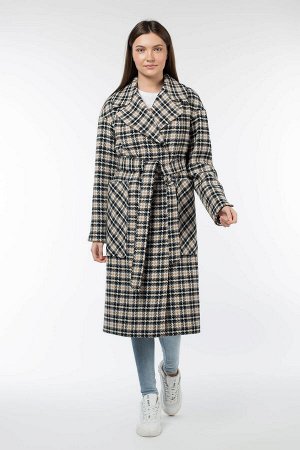 01-11404 Пальто женское демисезонное (пояс)