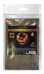 King of Blaze —Твердый брикет 32 шт. для розжига в пакете