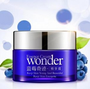 Увлажняющий крем для лица с экстрактом черники BioAqua Wonder Essence Cream, 50 гр