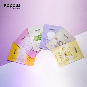 Тканевая маска для лица Kapous Face Care детокс с экстрактом Чайного дерева, 25г