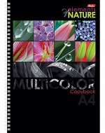 ТЕТРАДЬ 96Л КЛЕТКА А4 ГРЕБЕНЬ HATBER ВЫБОРОЧНЫЙ ЛАК MULTICOLOR