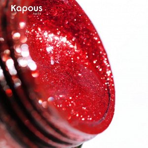 Гель - краска Kapous Nails Glam Gel рубин, 5мл