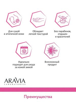 Aravia Эмульсия для лица и тела смягчающая Smoothing Emollient, 200 мл. Аравия
