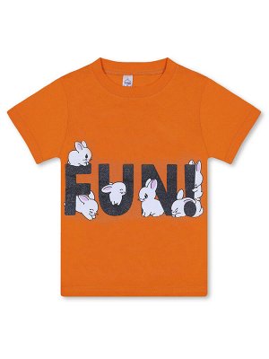 Футболка Материал: Кулирка
Состав: Хлопок 100%
Цвет: Оранжевый
Рисунок: Зайки

Симпатичная футболка для девочки, изготовленная из 100% хлопка - кулирки. По вороту - мягкая трикотажная манжета. Модел
