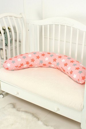 Подушка для беременных арт.ПД-БР/пряник розовый