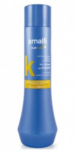AMALFI Кондиционер с Кератином - Спа-Аромат &quot;With Keratin SPA&quot;,для вьющихся и спутанных волос 1000мл