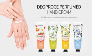 Крем  для рук парфюмированный с экстрактом цитрона PERFUMED HANDCREAM FRESH SWEET YUJA, 30g