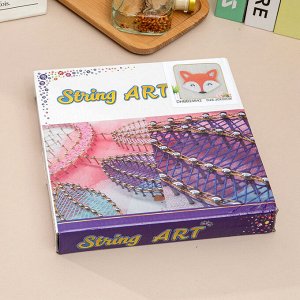 Набор Стринг Арт (String Art) - Картины с помощью гвоздей и нитей 20x20