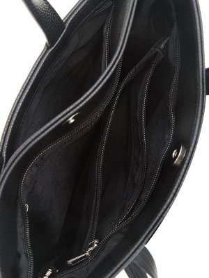 Рюкзак черный 34x9x28 искусственная кожа