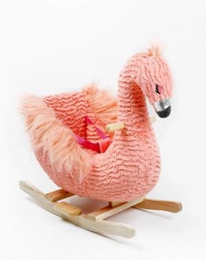 Качалка Фламинго AMAROBABY (Flamingo), розовый, 59х35х66 см.