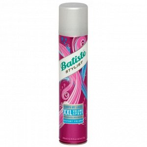 Batiste Сухой шампунь для волос XXL Volume spray, 200 мл