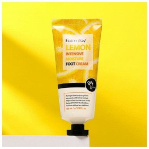FarmStay Крем для ног Lemon Intensive Moisture Foot Cream (Лимон), 100мл