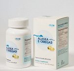 Курс на 3 месяца Омега - 3 для взрослых Atomy Alaska E-omega 3, 180 капсул