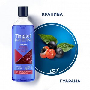 ТИМОТЕЙ Шампунь для мужчин Контроль над потерей волос,  400 мл.