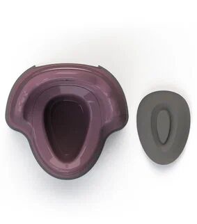 Горшок детский с крышкой AMAROBABY Ergonomic, фиолетовый