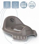 Накладка на унитаз детская AMAROBABY Snug, серый