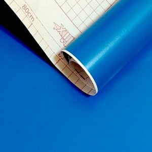 Пленка самоклеющаяся ЛАЗУРНАЯ МАТОВАЯ 10-1105
