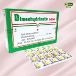 Таблетки от Тошноты T.MAN
10 таб/уп   Dimenhydrinate Tablet