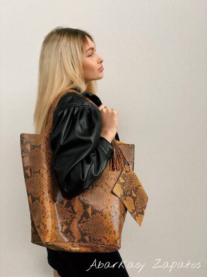 Сумка-шоппер PELLE - Shopper PITON CUERO