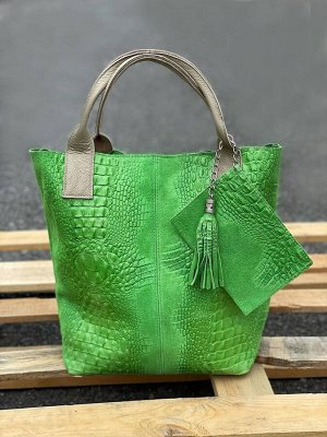 Сумка-шоппер Pelle 1607 Coco encina