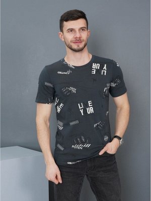 Герман футболка мужская (графит)