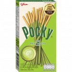 Палочки бисквитные Pocky Milky Matcha Поки зеленый чай  33 г