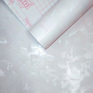 Пленка самоклеющаяся ВИТРАЖНАЯ БЕСЦВ. "ДАМАСТ"  11-2150