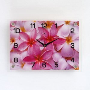 Часы настенные, серия: Цветы, "Цветы", 25х35  см
