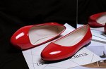 Туфли на плоской подошве цвет: КРАСНЫЙ