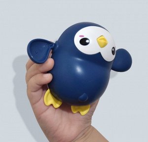 JING PING Игрушка для ванной, пингвин для купания, заводной механизм, цвет синий