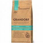 Grandorf Probiotic д/соб Adult Med/Maxi сред/круп пород 4вида мяса 1кг