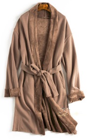 Утепленное пальто-халат Цвет: НА ВЫБОР