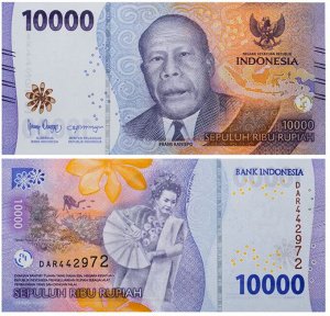 К37 10000 Рупий Индонезия 2022