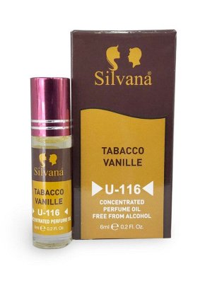 Silwana МАСЛО Парфюм 6мл U 116 Tabacco Vanille