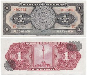 К56 1 Песо Мексика 1970