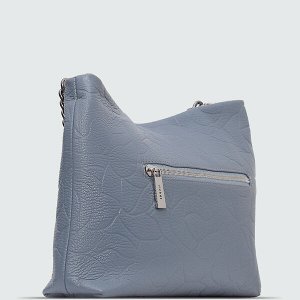 Женская кожаная сумка Richet 2955LN 319 Синий