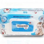 Салфетки влажные детские INSHIRO 68 шт