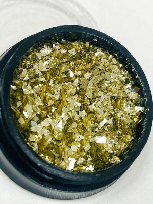 Осколки металлические цвет ХРОМ