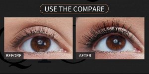Тушь для ресниц объем удлинение влагостойкая QIC BLACK Jewel Light Mascara